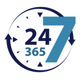 24/7/365 Support